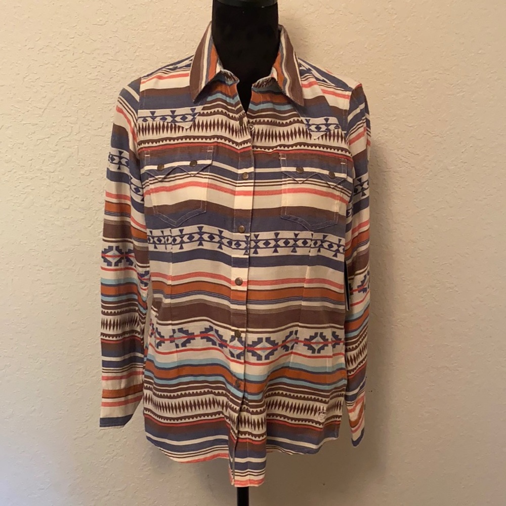 Ariat Real Tribal Snap LS Shirt